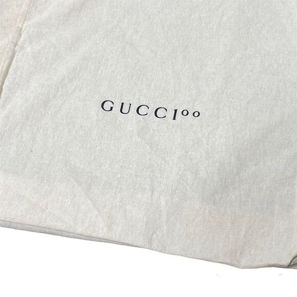 GUCCI 100 Canvas Cotton Reusable Tote Bag - Picture 4 of 4